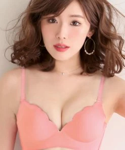 Aimerfeel Wireless Maximum Boost Bra CHOMORI BRA(R) With Scalloped Edge BRAS