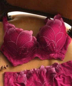 "Aimerfeel RAKU BRA(R)" Flower Petals Comfort Push Up Bra