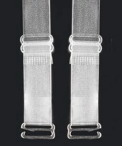 Aimerfeel OTHERS 16mm Clear Bra Strap [Milky] (For Size F, G, H)