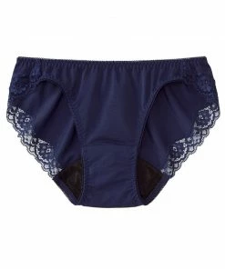 Aimerfeel Solid Lace Back Period Panty PANTIES