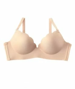Aimerfeel Wireless Maximum Boost Bra CHOMORI BRA(R) With Scalloped Edge BRAS