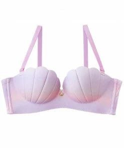 Aimerfeel BRAS Wireless Maximum Boost Bra CHOMORI BRA(R) Demi Bra With Mermaid