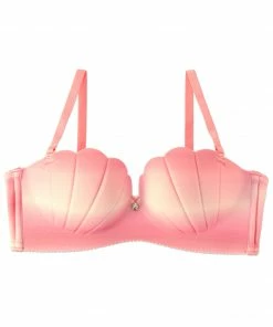 Aimerfeel BRAS Wireless Maximum Boost Bra CHOMORI BRA(R) Demi Bra With Mermaid