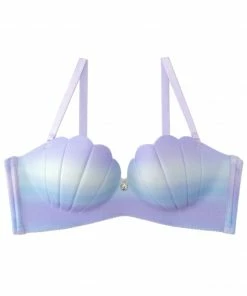 Aimerfeel BRAS Wireless Maximum Boost Bra CHOMORI BRA(R) Demi Bra With Mermaid