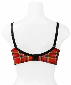 Aimerfeel BRAS Wireless Maximum Boost Bra CHOMORI BRA(R) In Tartancheck