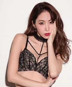 Aimerfeel BRAS Maximum Boost Bra CHOMORI BRA(R) With Lace Choker