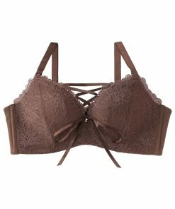 Aimerfeel BRAS Wireless Maximum Boost Bra CHOMORI BRA(R) Soft With Lace-up