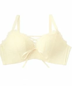 Aimerfeel Wireless Maximum Boost Bra CHOMORI BRA(R) Soft With Lace-up BRAS