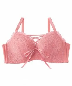 Aimerfeel Wireless Maximum Boost Bra CHOMORI BRA(R) Soft With Lace-up BRAS