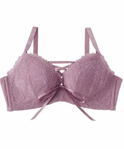 Aimerfeel BRAS Wireless Maximum Boost Bra CHOMORI BRA(R) Soft With Lace-up