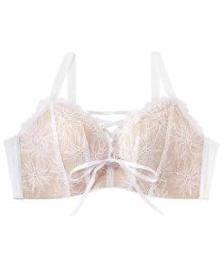 Aimerfeel Wireless Maximum Boost Bra CHOMORI BRA(R) Soft With Lace-up BRAS