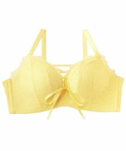 Aimerfeel Wireless Maximum Boost Bra CHOMORI BRA(R) Soft With Lace-up BRAS