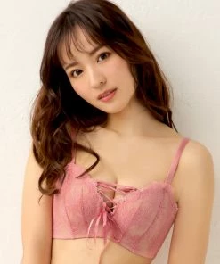 Aimerfeel Wireless Maximum Boost Bra CHOMORI BRA(R) Soft With Lace-up