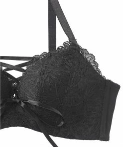 Aimerfeel Wireless Maximum Boost Bra CHOMORI BRA(R) Soft With Lace-up BRAS