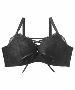 Aimerfeel BRAS Wireless Maximum Boost Bra CHOMORI BRA(R) Soft With Lace-up