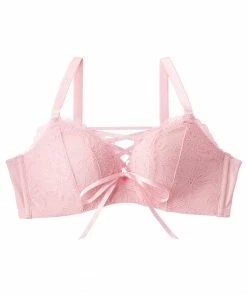 Aimerfeel BRAS Wireless Maximum Boost Bra CHOMORI BRA(R) Soft With Lace-up