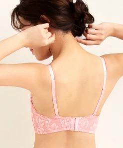 Aimerfeel Maximum Boost Bra CHOMORI BRA(R) Demi Bra With Sheer Lace