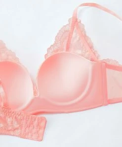 Aimerfeel Maximum Boost Bra CHOMORI BRA(R) Demi Bra With Sheer Lace