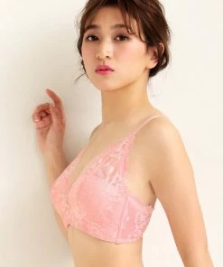 Aimerfeel Maximum Boost Bra CHOMORI BRA(R) Demi Bra With Sheer Lace