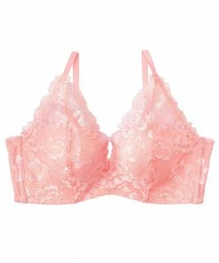 Aimerfeel Maximum Boost Bra CHOMORI BRA(R) Demi Bra With Sheer Lace