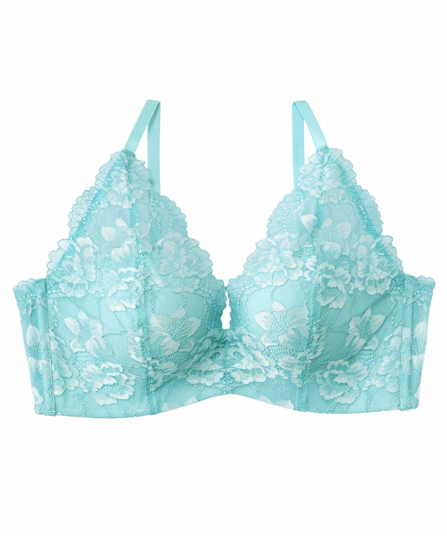Aimerfeel Maximum Boost Bra CHOMORI BRA(R) Demi Bra With Sheer Lace