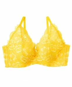 Aimerfeel Maximum Boost Bra CHOMORI BRA(R) Demi Bra With Sheer Lace