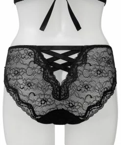 Aimerfeel PANTIES Back Ribbon Lace Up Bikini Panty