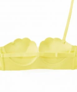 Aimerfeel BRAS Wireless Strapless Maximum Boost Bra CHOMORI BRA(R) Demi Bra In Shellwork