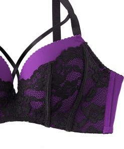 Aimerfeel Maximum Boost Bra CHOMORI BRA(R) With Crossed Cord Lines BRAS