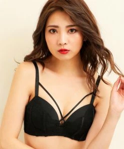 Aimerfeel Maximum Boost Bra CHOMORI BRA(R) With Crossed Cord Lines BRAS