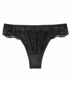 Aimerfeel Blocking Lace Thong Panty