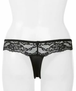 Aimerfeel Blocking Lace Thong Panty