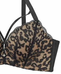 Aimerfeel Wireless Maximum Boost Bra CHOMORI BRA(R) With Leopard