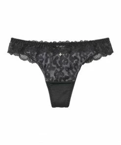 Aimerfeel Lacy Leopard Thong Panty