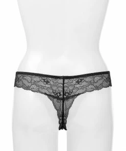 Aimerfeel Lacy Leopard Thong Panty