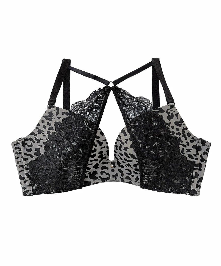 Aimerfeel BRAS Maximum Boost Bra CHOMORI BRA(R) In Leopard Print
