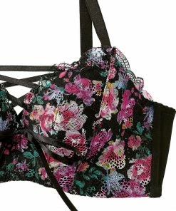 Aimerfeel BRAS Blume Wireless Maximum Boost Bra CHOMORI BRA(R) Soft With Lace-up