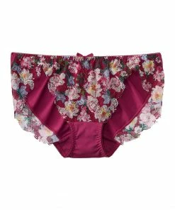 Aimerfeel Blume Lace-Up Bikini Panty PANTIES