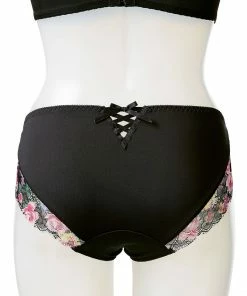 Aimerfeel Blume Lace-Up Bikini Panty PANTIES