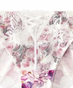 Aimerfeel Princess Bikini Panty Flower Print