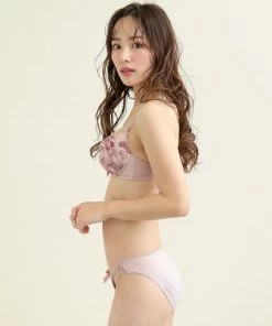 Aimerfeel BRAS Swaying Flower Petals Bra & Panty