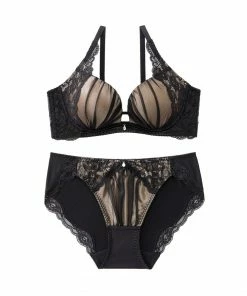 Aimerfeel Aria Lace Bra & Panty With Side Support BRAS