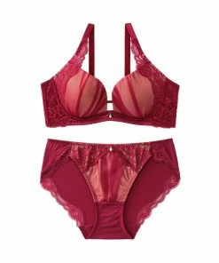 Aimerfeel Aria Lace Bra & Panty With Side Support BRAS