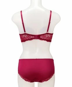 Aimerfeel Aria Lace Bra & Panty With Side Support BRAS
