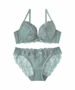 Aimerfeel BRAS Kerria Flowers Lace Bra & Panty
