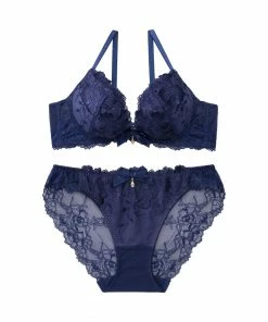 Aimerfeel BRAS Kerria Flowers Lace Bra & Panty