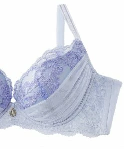 Aimerfeel Lace Jewelry Bra & Panty With Side Support BRAS