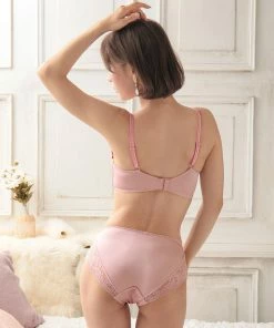 Aimerfeel Lace Jewelry Bra & Panty With Side Support BRAS