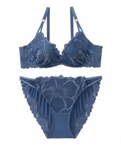 Aimerfeel Daring Flower Bra & Panty BRAS