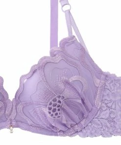 Aimerfeel Daring Flower Bra & Panty BRAS